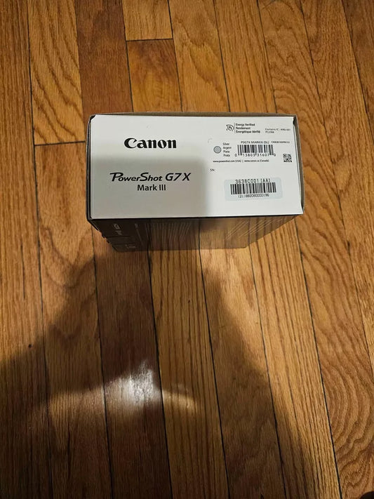 Canon PowerShot G7 X Mark lll - 20.1MP Point & Shoot Digital Camera - Silver