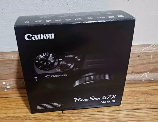 Canon PowerShot G7 X Mark lll - 20.1MP Point & Shoot Digital Camera - Silver