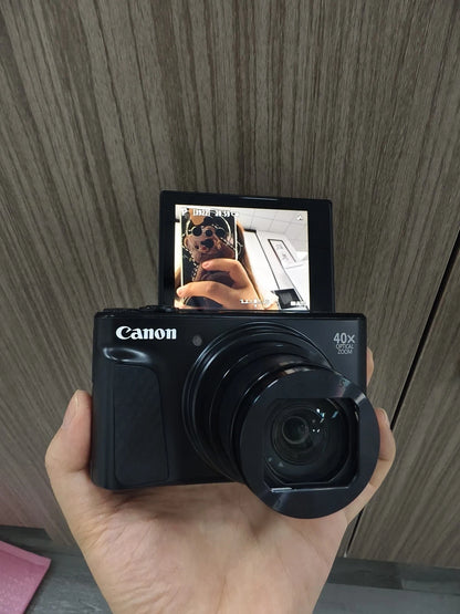 Canon PowerShot SX740 HS Zoom Lens 40x 20.30MP Black Compact Digital Camera