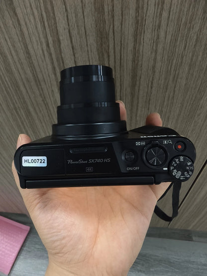 Canon PowerShot SX740 HS Zoom Lens 40x 20.30MP Black Compact Digital Camera