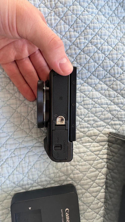 Canon PowerShot G7 X Mark ll 20.1MP Compact Camera - Black