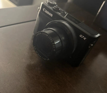 Canon PowerShot G7 X Mark ll 20.1 MP Compact Digital Camera - Black