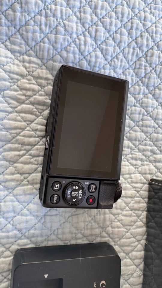 Canon PowerShot G7 X Mark ll 20.1MP Compact Camera - Black